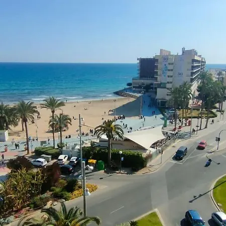 Daire Premium Playa Postiguet 1ª Linea *